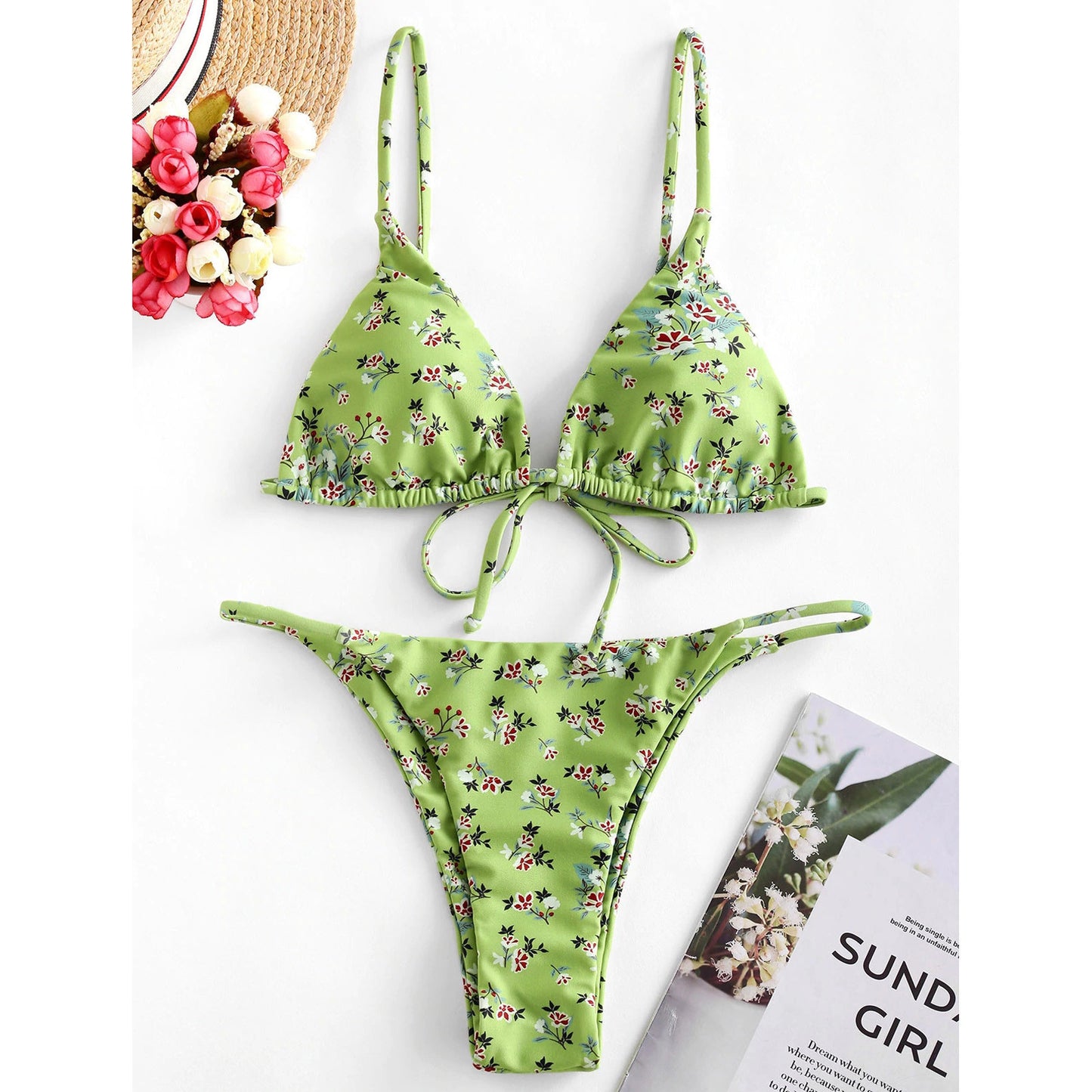 Summer Flowers Bikini