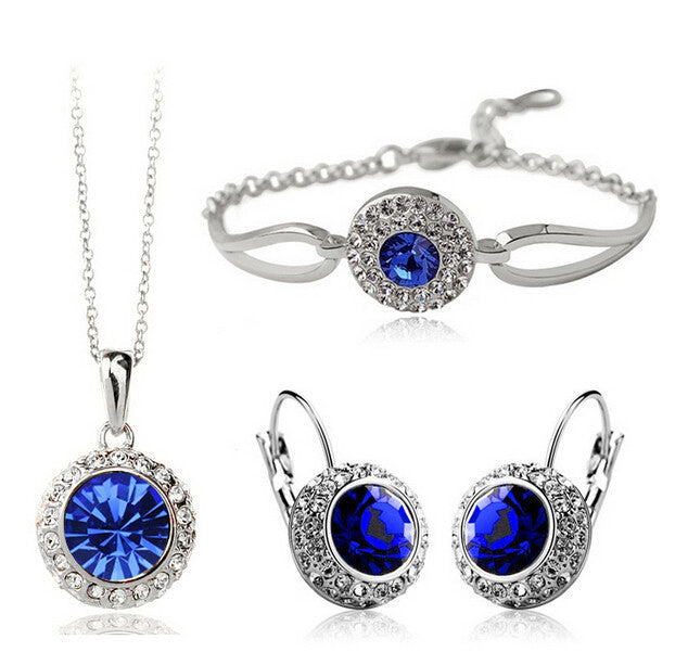 Necklace, Ring & Earrings Set