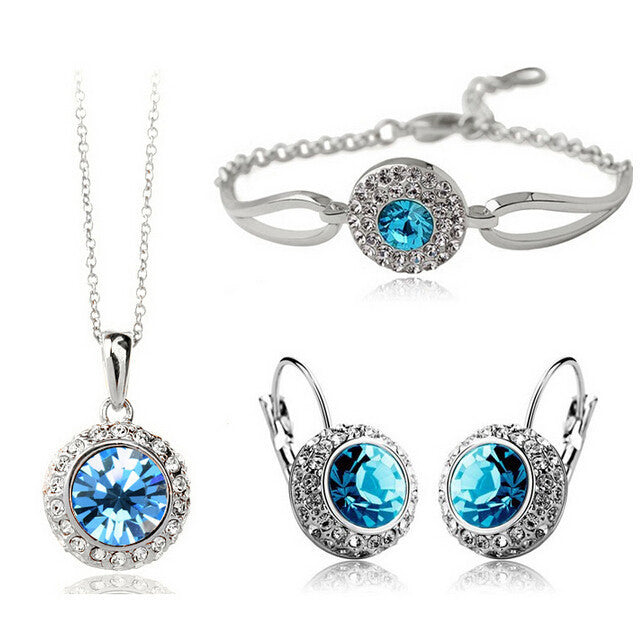 Necklace, Ring & Earrings Set