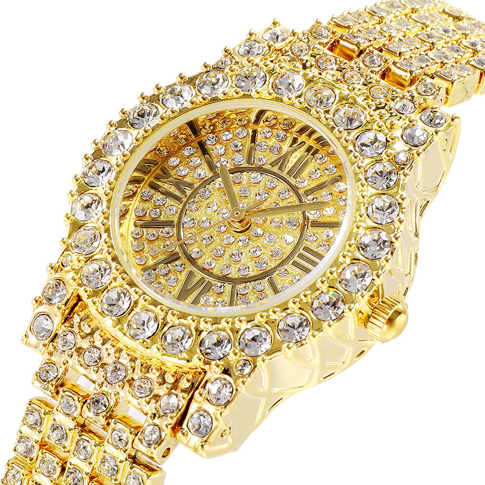 Rhinestone Waterproof Women's Watch