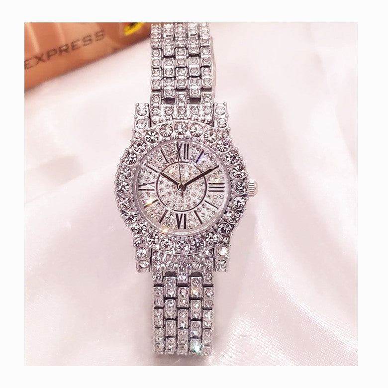 Rhinestone Waterproof Women's Watch