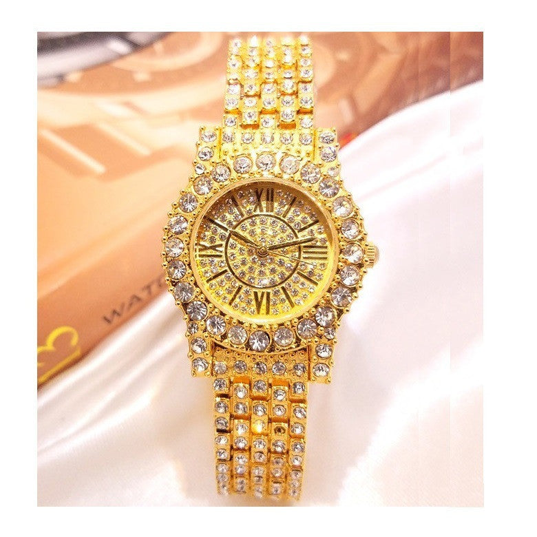 Rhinestone Waterproof Women's Watch