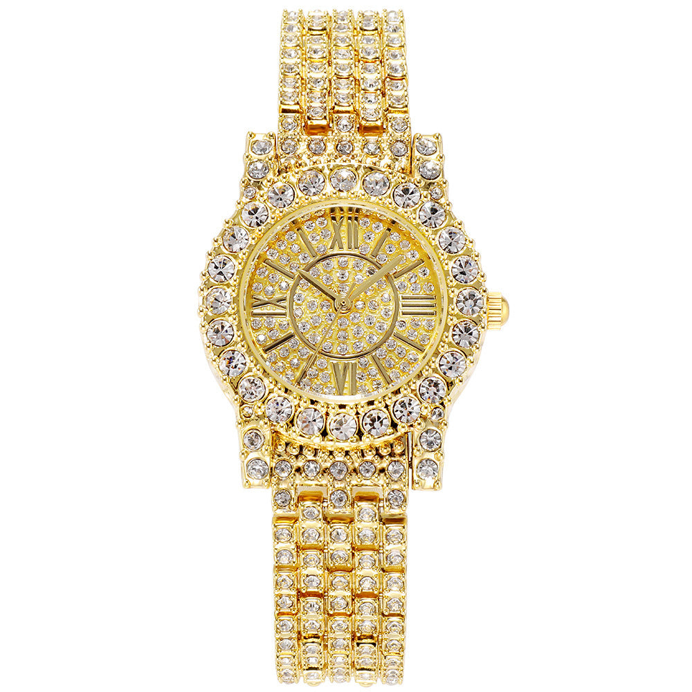 Rhinestone Waterproof Women's Watch