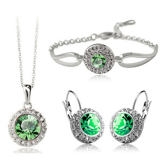 Necklace, Ring & Earrings Set