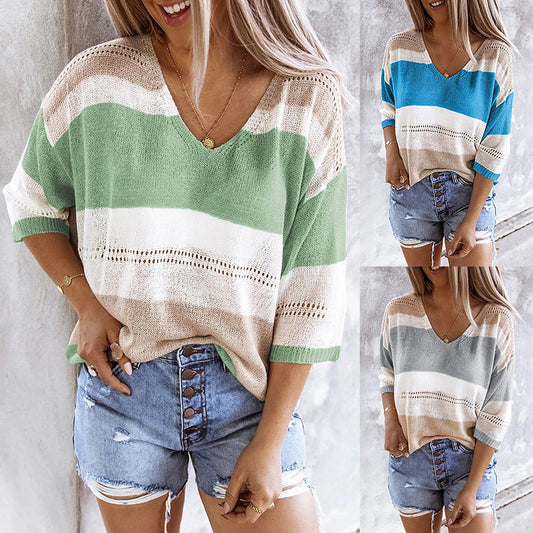 Beach Knitwear Tops