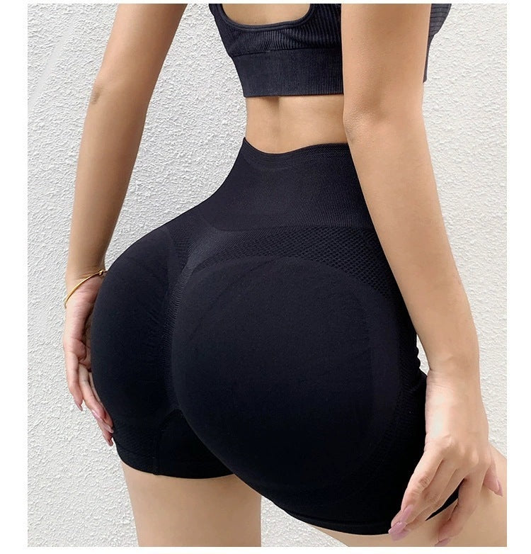 Yoga Short Pants Butt Lifting Seamless Leggings