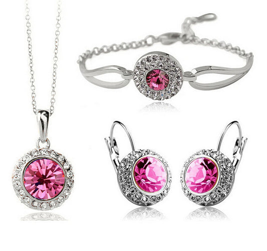 Necklace, Ring & Earrings Set