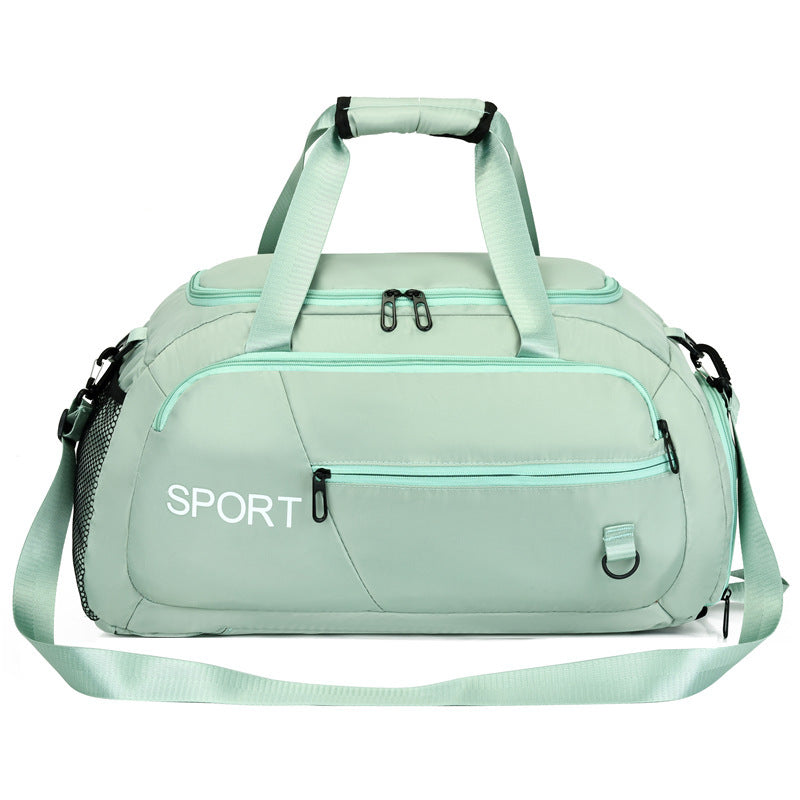 Women Shoulder Waterproof Sports Travel Backpack With Shoes Compartment